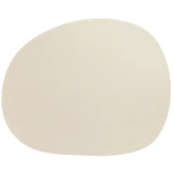 Raw bordstablett läder, Warm nude buffalo