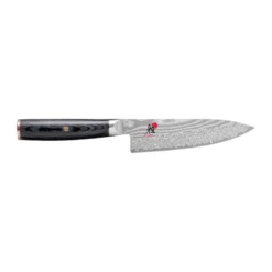 Raw 5000FCD kockkniv gyutoh 16 cm, Damaskus-svart