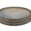 Raw frukosttallrik Ø23 cm 6-pack, Brown
