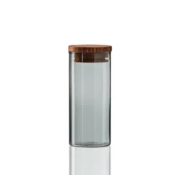 Raw glasburk smoke med trälock, mini