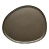 Raw Organic tallrik 29x25 cm, Metallic Brown