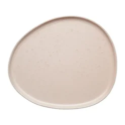 Raw Organic tallrik 29x25 cm, Nordic Nude