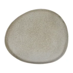 Raw Organic tallrik 29x25 cm, Sandy beige