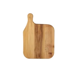 Raw skärbräda teak, 32x22 cm