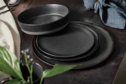 Raw sopptallrik Ø19,4 cm, Titanium black