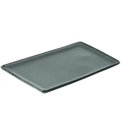 Raw tallrik 31,5x20 cm, Northern green