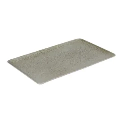 Raw tallrik 31,5x20 cm, Sandy beige