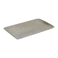 Raw tallrik 23,5x15 cm, Sandy beige