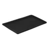 Raw tallrik 31,5x20 cm, Titanium black