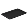 Raw tallrik 23,5x15 cm, Titanium black