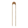 Raw teak tång 23 cm, Brun