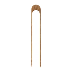 Raw teak tång 23 cm, Brun