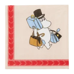Redo för semester Mumin pappersservett 33 cm, 20-pack