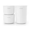 ReNew förvaringsburkar 3-pack, Vit