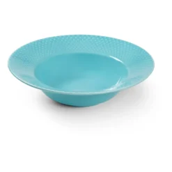 Rhombe djup tallrik Ø24,5 cm, Turkos
