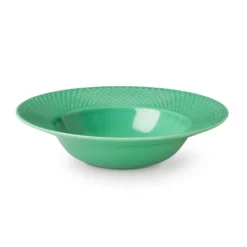 Rhombe djup tallrik grön, 24,5 cm