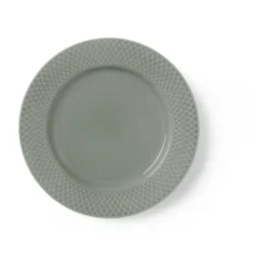 Rhombe Earth lunchtallrik Ø21 cm, Moss
