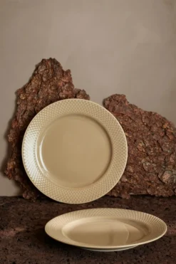 Rhombe Earth middagstallrik Ø27 cm, Marble