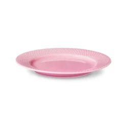Rhombe tallrik rosa, 21 cm