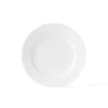 Rhombe tallrik vit, Ø 21 cm