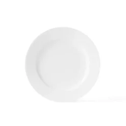 Rhombe tallrik vit, Ø 21 cm