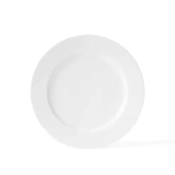 Rhombe tallrik vit, Ø 27 cm