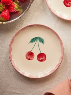 Rice keramiktallrik Ø15 cm, Cherry