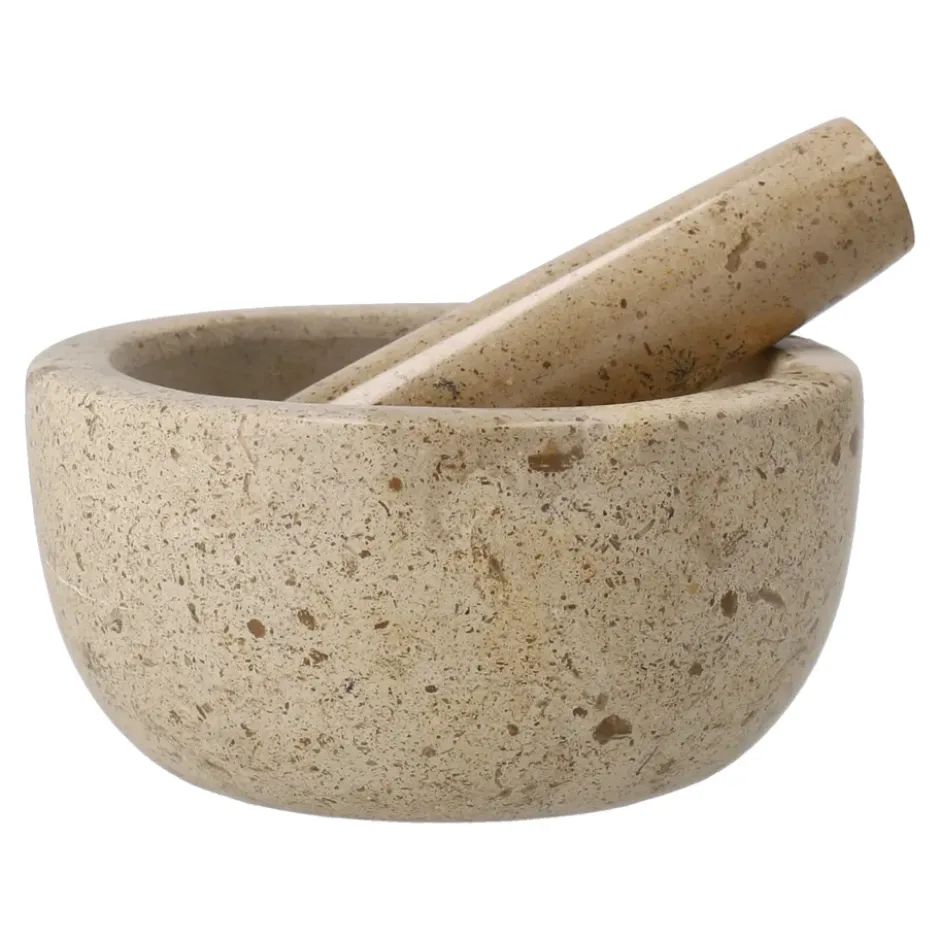 Ridge mortel Ø14x7 cm, Marmor