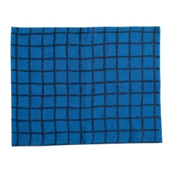 Rutig bordstablett, Blue-black