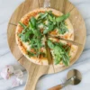 Sade pizzaset pizzaskärare skärbräda Ø32 cm, Akacia