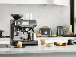 Sage SES 990 automatisk espressomaskin, Black steel