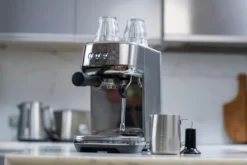 Sage SES 500 espressomaskin, Brushed steel
