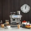 Sage SES 878 halvautomatisk espressomaskin, Brushed steel