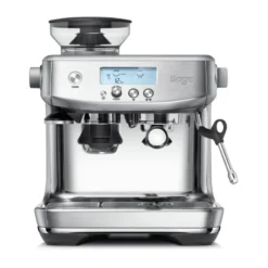 Sage SES 878 halvautomatisk espressomaskin, Brushed steel