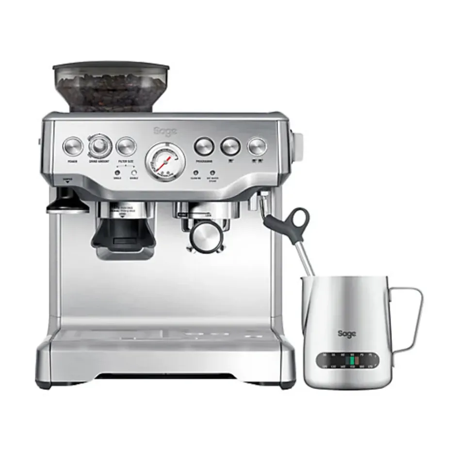 Sage SES 875 halvautomatisk espressomaskin, Brushed Stainless Steel