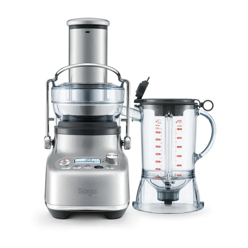 Sage SJB 815 3-i-1 blender & juicemaskin, Brushed steel