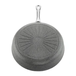 Salina Ceramic Granit traktörpanna med glaslock, 28 cm