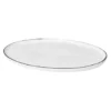 Salt oval tallrik, 20x30 cm