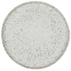 Salt tallrik Ø26 cm, Beige-vit