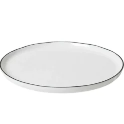 Salt tallrik utan prickar, Ø 22 cm