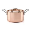 Samuel Groves gryta med lock 3 L, Koppar