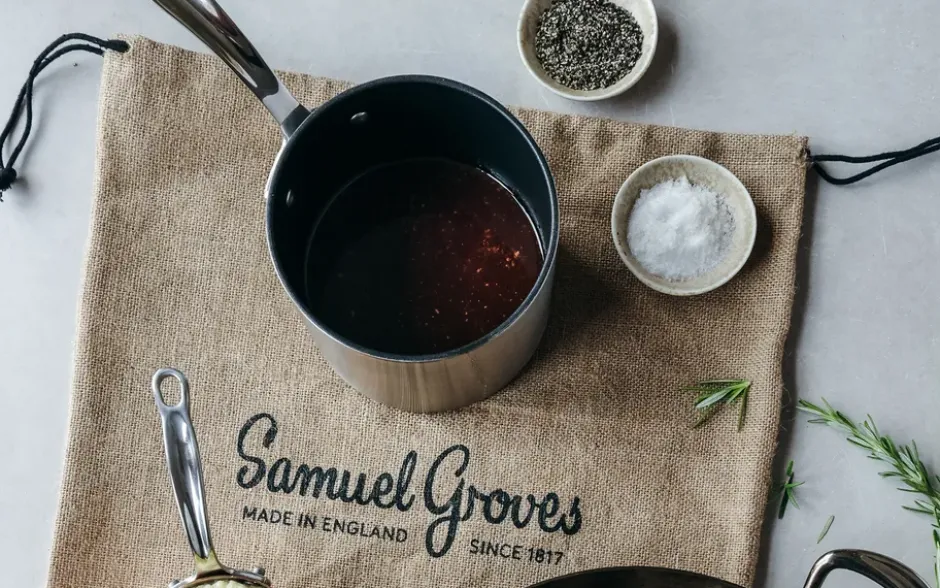 Samuel Groves non stick mjölkkastrull Ø14 cm, Rostfritt stål