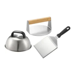 Sarika smashburgerset, Rostfritt stål, 3 delar