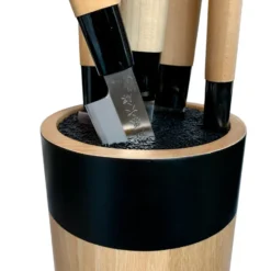 Satake Houcho Flexibelt knivblock, Björk-svart