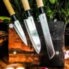Satake Houcho knivset 3 delar, Hi Carbon Steel