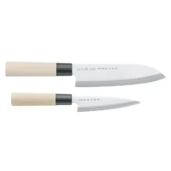 Satake Houcho knivset petty & santoku, 2 delar