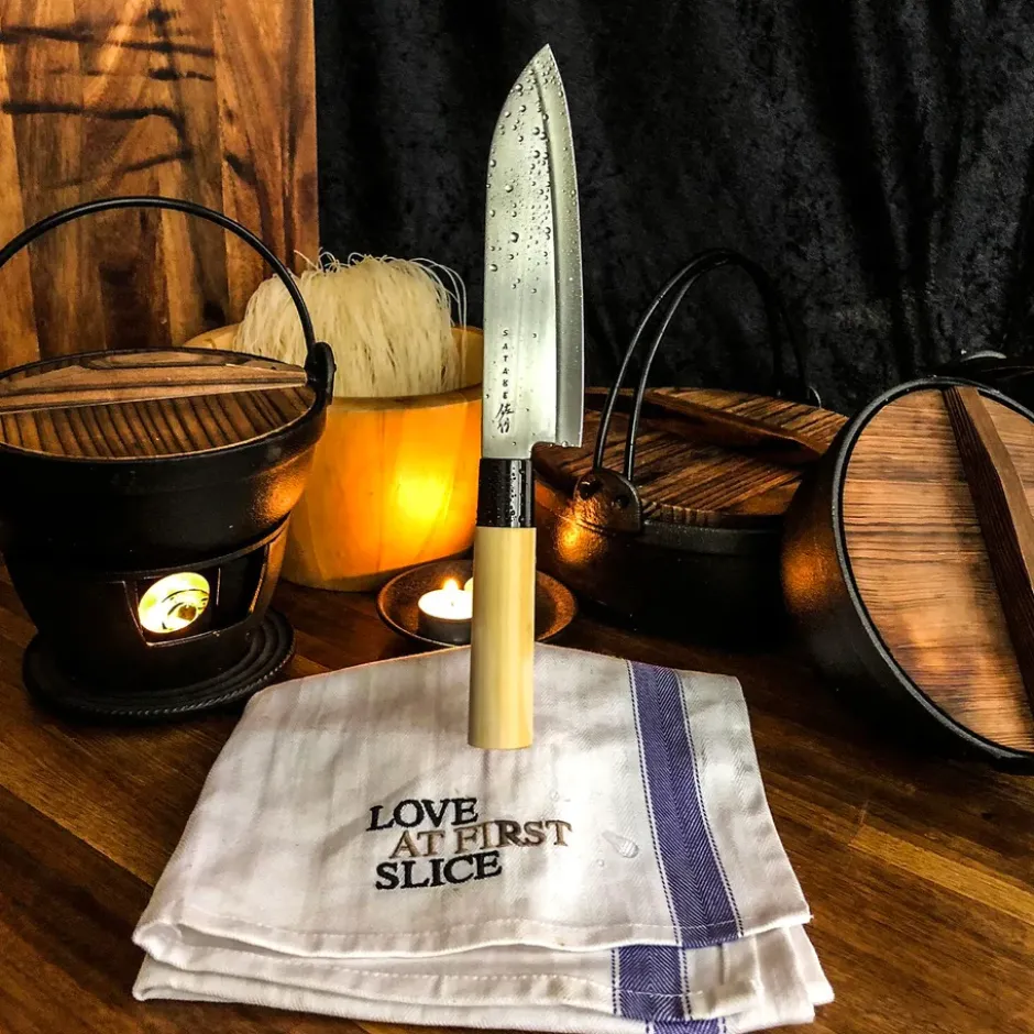 Satake Houcho kockkniv, 17 cm