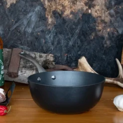 Satake kastrull sautés med glaslock 2 delar, 2 L