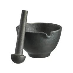 Satake Nabe gjutjärnsmortel, Svart