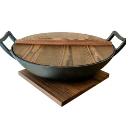 Satake Nabe wok gjutjärn, 36 cm